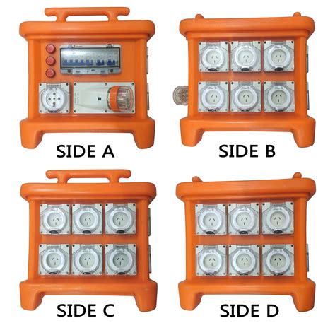 outdoor distribution box factory|portable temporary power distribution box.